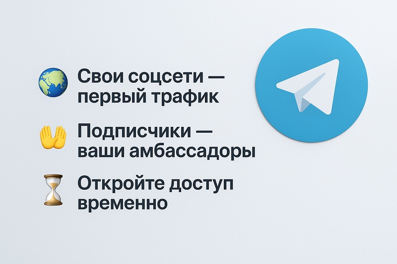 продвижение контента telegram