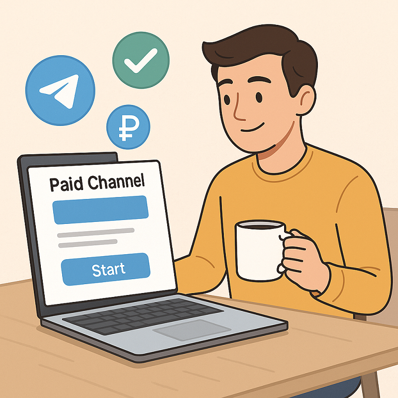 Платный канал telegram
